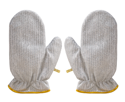 Magic Gloves with Steel Wool for Dishwashing (One Pair)