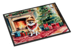 Pomeranian Cozy Christmas Doormat