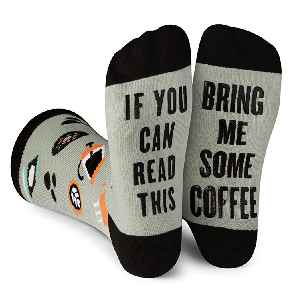 Valentine's Day & Christmas Letter Socks - "IF YOU Can Read This"