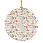 Bali Duck Christmas Ceramic Ornament