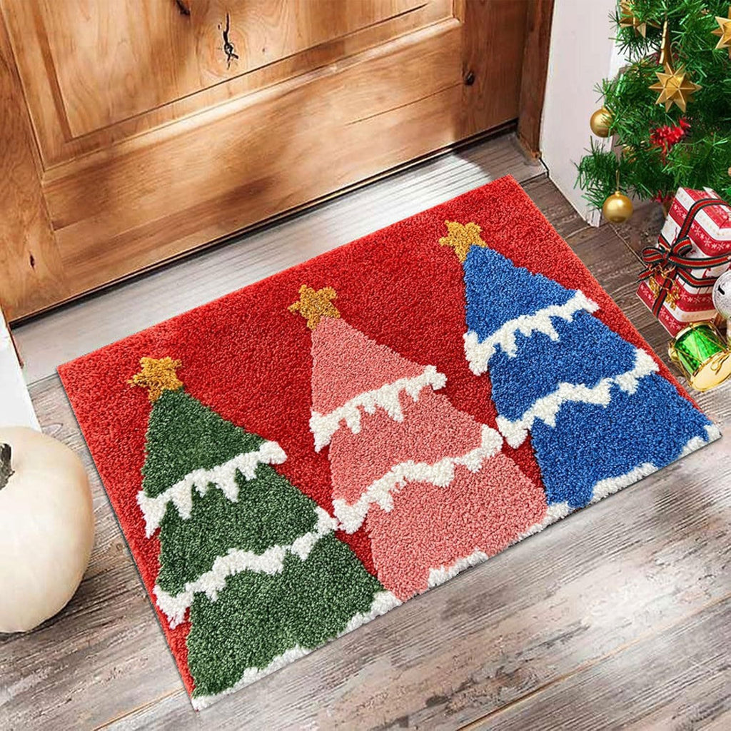 Christmas Non-Slip Water-Absorbing Door Mat