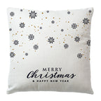 Custom Christmas Peach Velvet Pillow Covers for Sofa