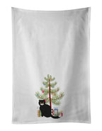 Foldex Exotic Fold Cat Christmas Kitchen Towel Set of 2