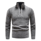Plush Men's High Neck Sweater in New Style