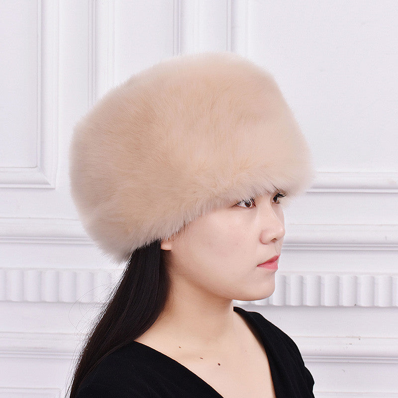 Women's Northeast Ethnic Style Wool Winter Hat | Embroidered Cap