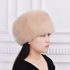 Women's Northeast Ethnic Style Wool Winter Hat | Embroidered Cap