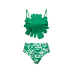 2023 Women's Slimming Floral Bikini Swimsuit Set