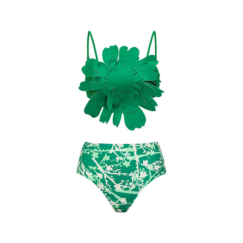 2023 Women's Slimming Floral Bikini Swimsuit Set