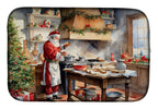 Cookies with Santa Claus Dish Drying Mat