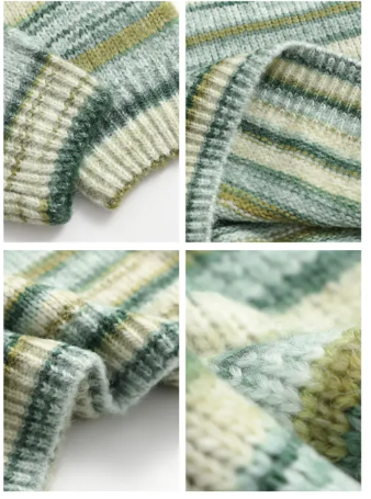 Gradient Lace Sweater