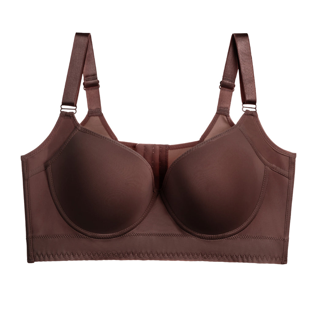 Seamless Steel Ring Large Size Smooth Bra