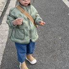 Children's Thick Warm Winter Cotton Dress Coat