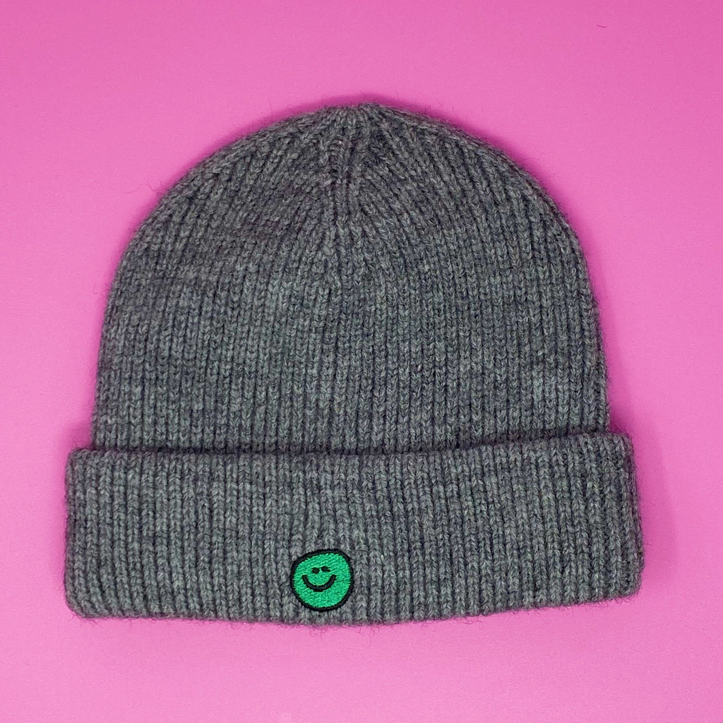 Simply Smile Beanie | Embroidered Cap