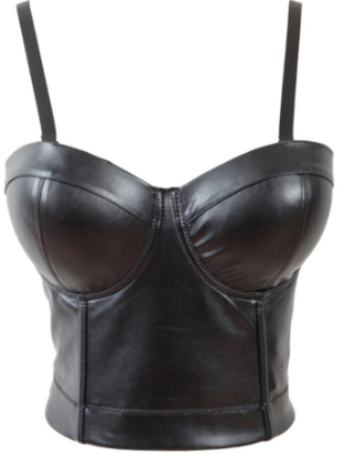 Solid Color Summer Stretch Bralette with Steel Ring