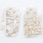 Christmas Wooden Table Decoration and 3D Ornament