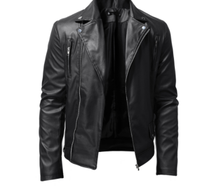 Large Size Casual Leather Jacket Collection
