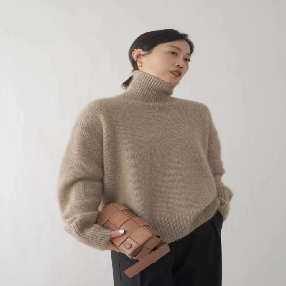 Women's All-Match Knitted Pullover Sweater | Streetwear