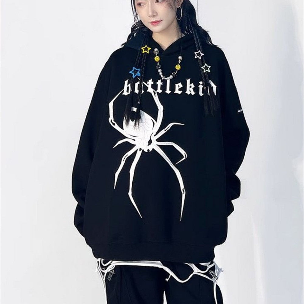 3D Printed Spider Hoodie for Men and Women | Streetwear