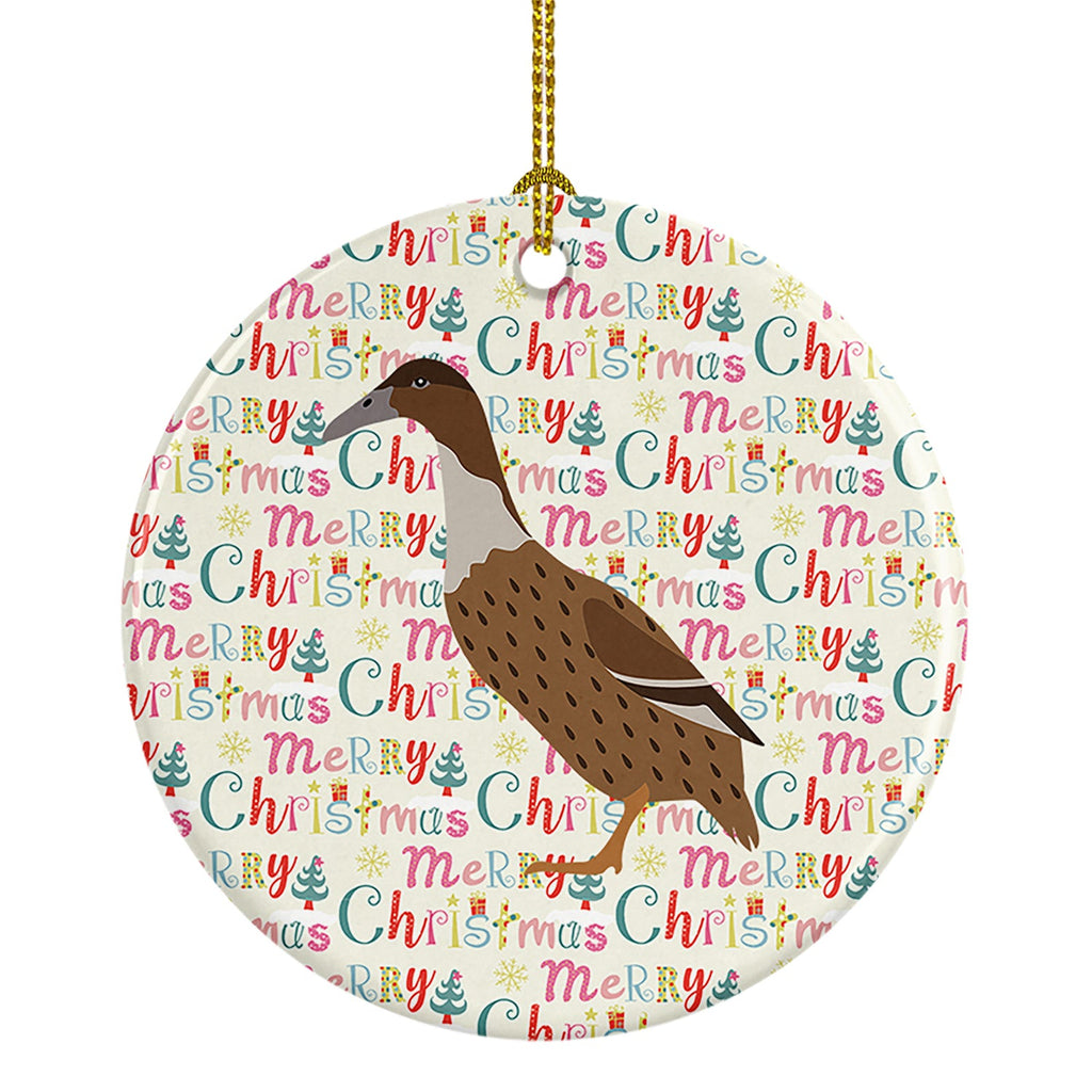 Dutch Hook Bill Duck Christmas Ceramic Ornament