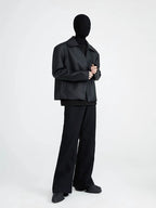 Minimalist PU Leather Jacket for Men - Spring/Fall 2024
