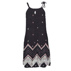 2019 Women's Summer A-Line Dress with Adjustable Straps