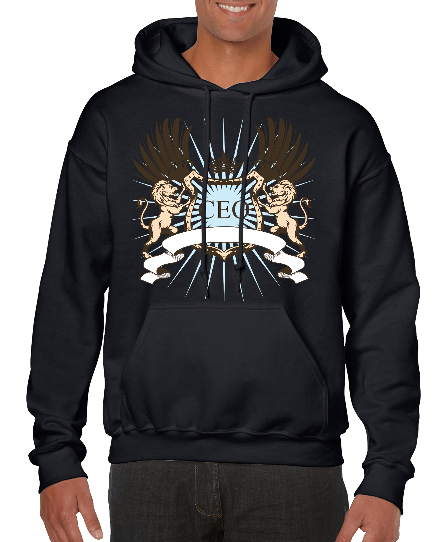 CEO Lion Crest Men’s Hoodie | Streetwear