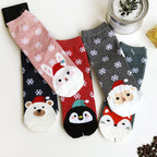 Cartoon Animal Christmas Socks for Women Gifts