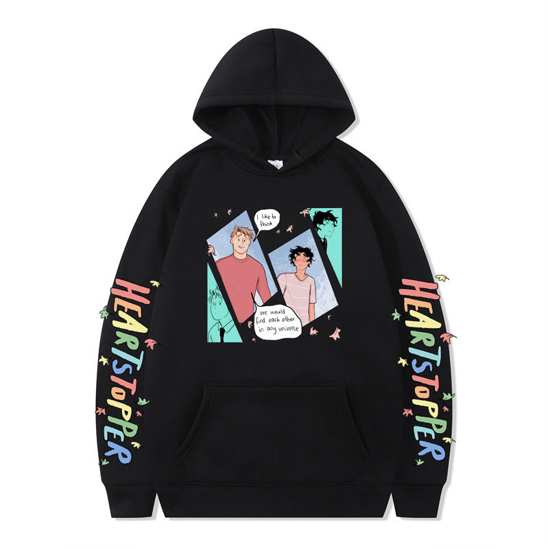 Funny Printed Long Sleeve Hoodie for Men & Women | Streetwear