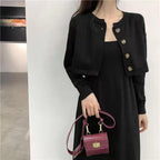 Temperament Camisole Dress Two-Piece Set