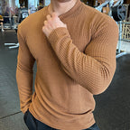 Men's Fashion Knitted Long Sleeve Sweater Top