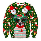 Santa Elf Ugly Christmas Sweater