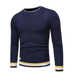 Men's Casual Round Neck Pullover Sweater | Streetwear