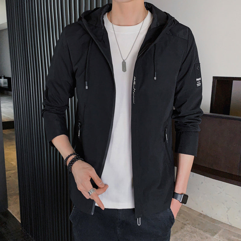 Men's Casual Jacket - Trendy Korean Style M-5XL