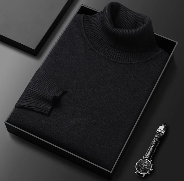 Turtleneck Pullover Sweater | Streetwear