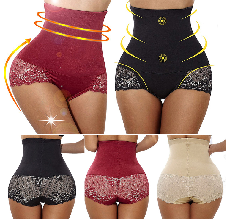 Mesh Thigh Shaping Panties for Lift and Support