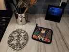 Shiba Inu Christmas Pair of Pot Holders