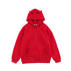 Cute Sweater with Trick or Treat Devil Wings Design