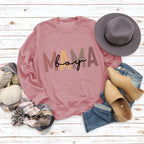 Women's Loose Fit Printed Cotton Sweatshirt | Streetwear