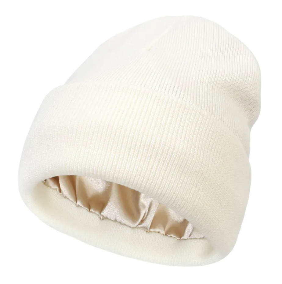 Double-Sided Women's Wool Hat | Embroidered Cap