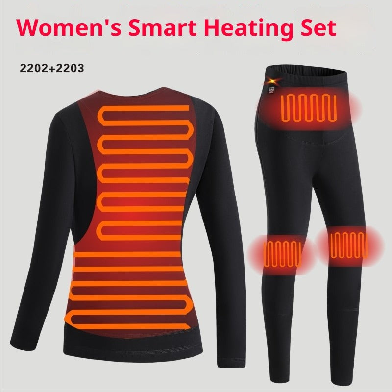 Smart Heating Warm Underwear Set
