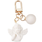Trendy Angel Keychain with Jelly Color Ball Accessory | Accessory