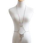 Body Chain with Rhinestones for Bikinis