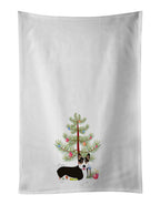 Pembroke Welsh Corgi Tricolor Black-Headed #2 Christmas Kitchen Towel Set of 2