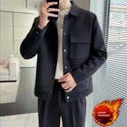 Premium Short Woolen Overcoat