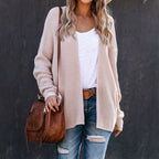 Loose Large Size Knitted Cardigan for Women Fashion