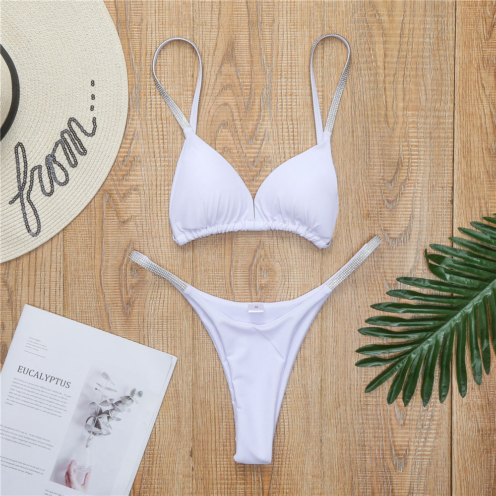 New Style Bikini Sexy Triangle Cup Two-Piece Swimwear
