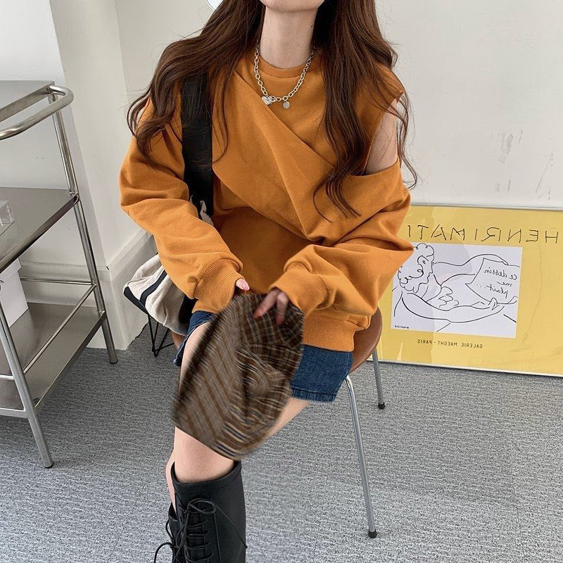 Korean Loose Fit Thin Jacket in Lazy Style Design