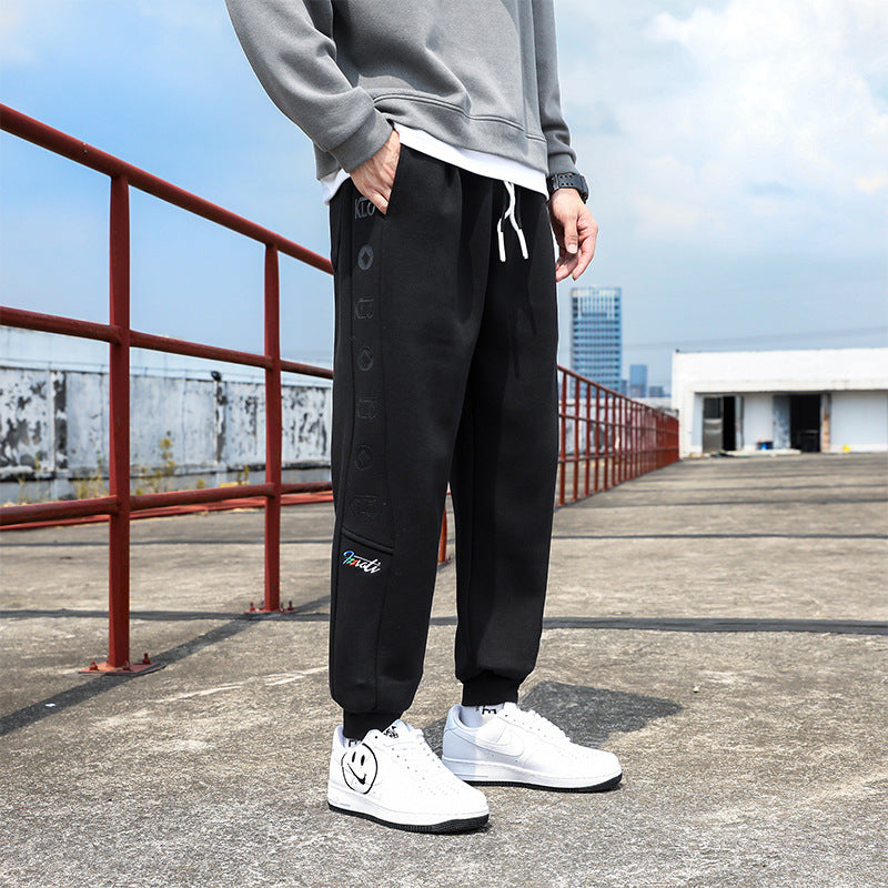 Men's Plus Size Fleece Sweatpants for Sports Fashion