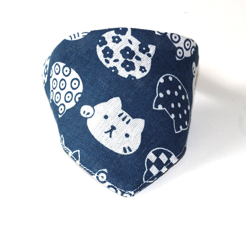 Christmas Triangle Scarf and Collar for Small Dogs