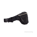 Marc Jacobs Medium Black Quilted Nylon Sling Belt Bag